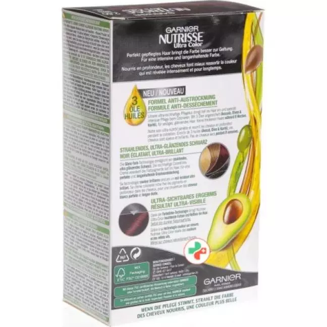 Nutrisse Ultra Color 2.60 чорна вишня Nutrisse Ultra Color 2.60 чорна вишня