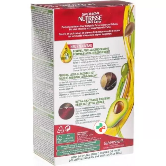 Nutrisse Ultra Color 6.60 Dark Red Nutrisse Ultra Color 6.60 Dark Red