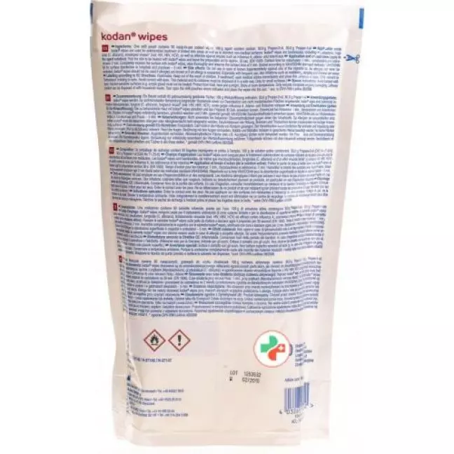Kodan Wipes Desinfektionstucher наполнитель 90 штук Kodan Wipes Desinfektionstucher наполнитель 90 штук