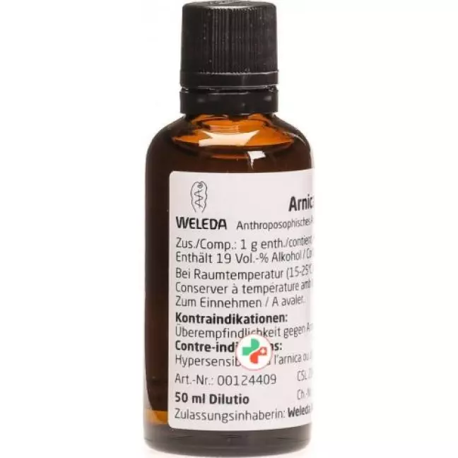 Weleda Arnica Planta tota Dil D 6 50 мл Weleda Arnica Planta tota Dil D 6 50 мл