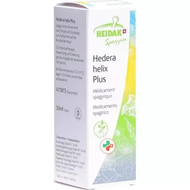 HEIDAK SPAGYRIK Hedera helix plus Спрей Fl 30 мл HEIDAK SPAGYRIK Hedera helix plus Спрей Fl 30 мл