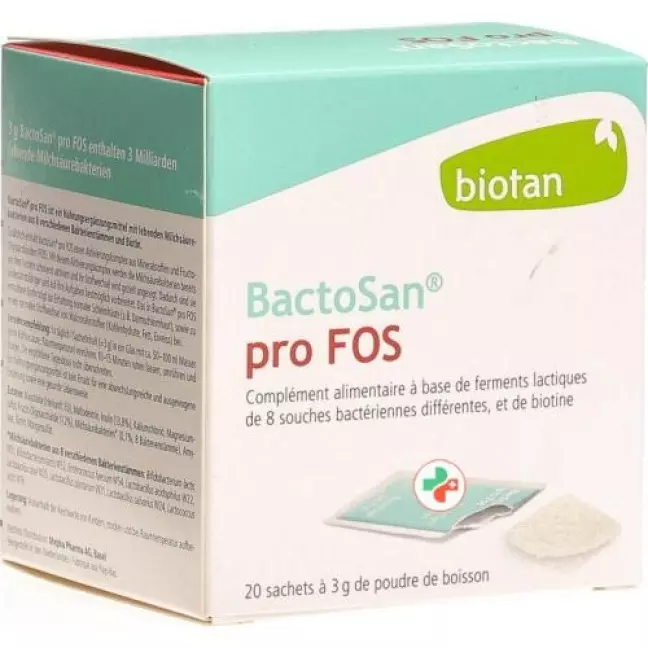 BactoSan pro ФОС напій порошок 20 пакетиків 3 гр