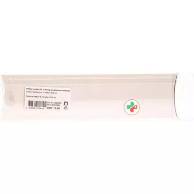 Гребінець з карбоновою ручкою HERBA чорний