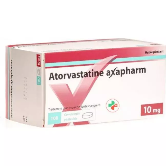 Atorvastatin Axapharm 10 mg 100 filmtablets Atorvastatin Axapharm 10 mg 100 filmtablets