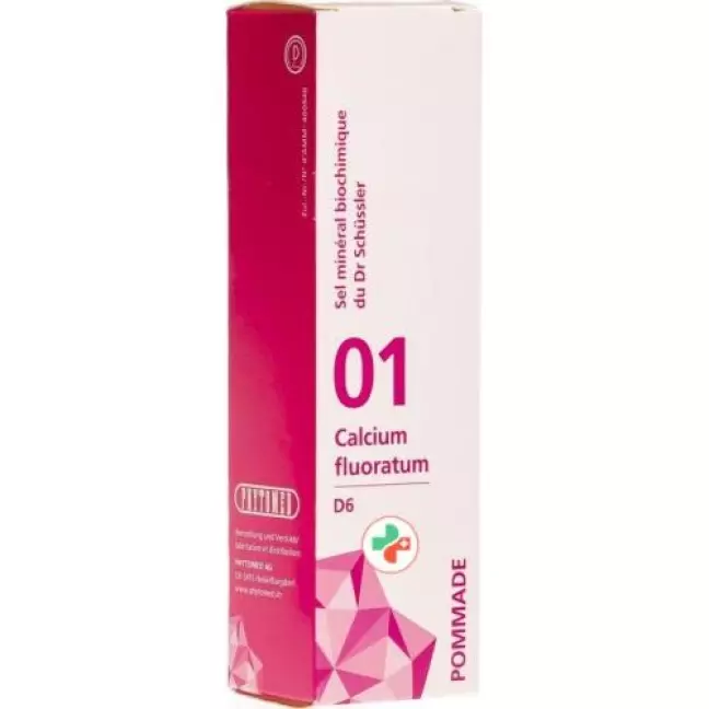 ФІТОМЕД ШЮССЛЕР Nr1 Calcium fluoratum мазь D 6 75 г ФІТОМЕД ШЮССЛЕР Nr1 Calcium fluoratum мазь D 6 75 г