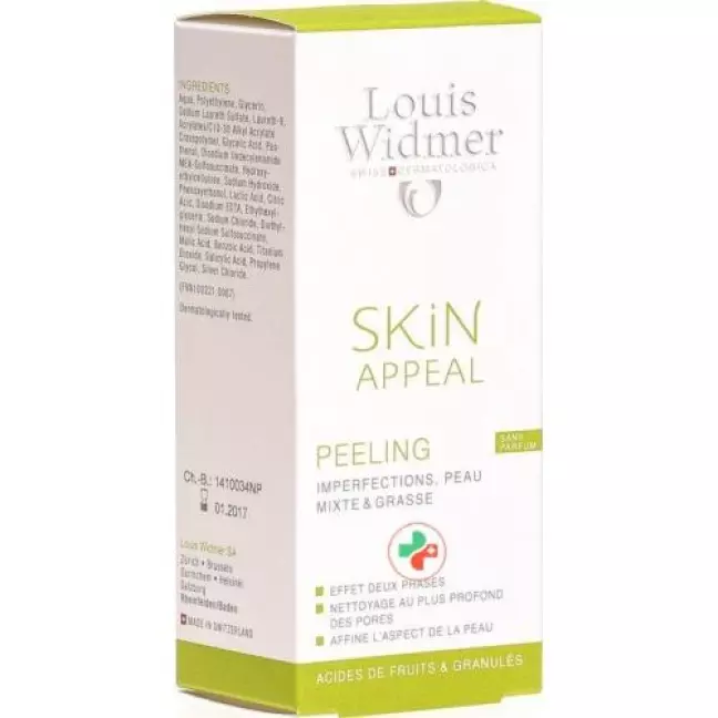 Louis Widmer Skin Appeal Пілінг Skin Appeal 50 мл Louis Widmer Skin Appeal Пілінг Skin Appeal 50 мл