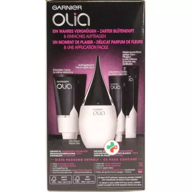 Olia Haarfarbe 5.0 Braun Olia Haarfarbe 5.0 Braun