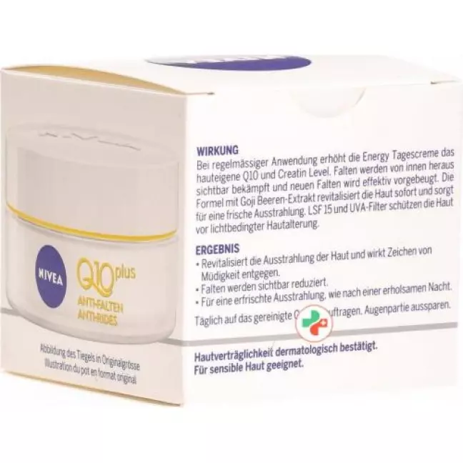 Денний крем Nivea Q10plus Energy 50 мл Денний крем Nivea Q10plus Energy 50 мл