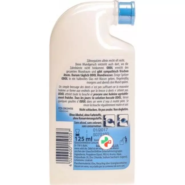 Odol Original Mundwasser 125мол Odol Original Mundwasser 125мол