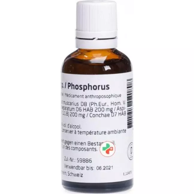 Weleda Agaricus comp./Phosphorus Dilutio Dil 50 мл Weleda Agaricus comp./Phosphorus Dilutio Dil 50 мл