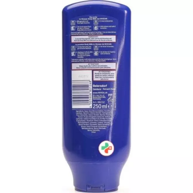 Молочко для тіла Nivea In-Shower Body Milk 250 мл