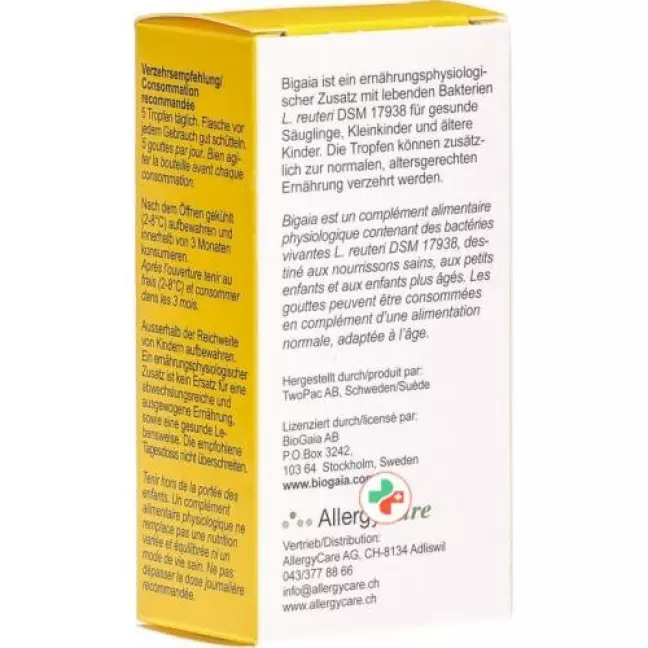 BiGaia краплі з Lactobacillus reuteri 5 мл