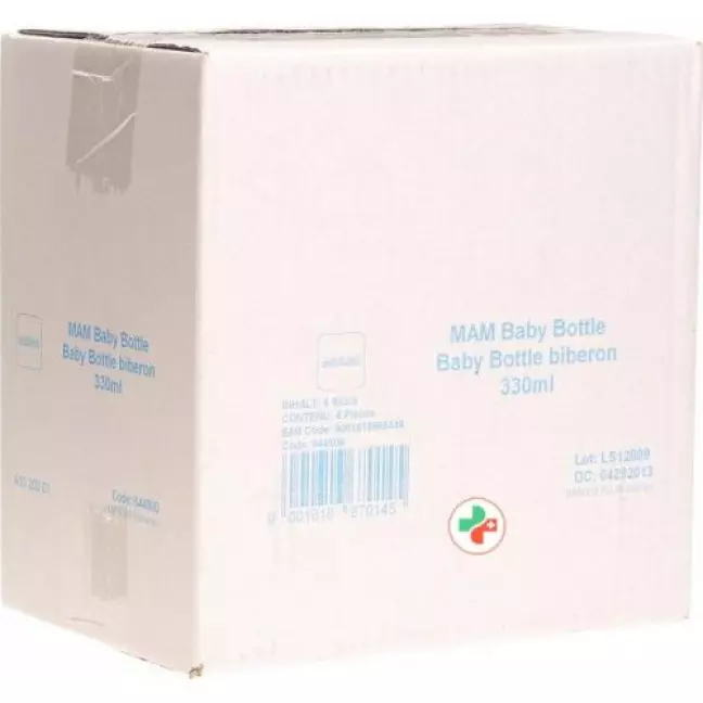 MAM Babybottle 4+ Monate 330мол Karton assortiert 6x 1 штука