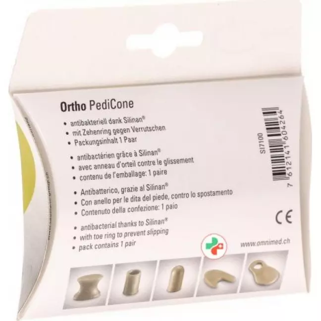 Накладки на пальці Omnimed Ortho PediCone 1 пара Накладки на пальці Omnimed Ortho PediCone 1 пара