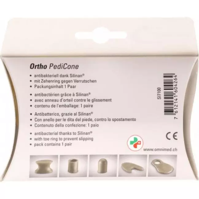 Накладки на пальці Omnimed Ortho PediCone 1 пара Накладки на пальці Omnimed Ortho PediCone 1 пара