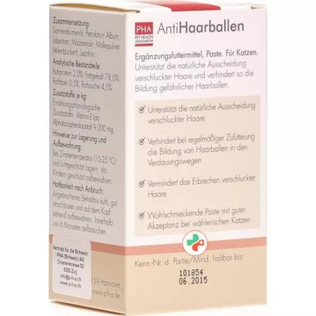 PHA AntiHaarballen fur Katzen Paste 100мол PHA AntiHaarballen fur Katzen Paste 100мол