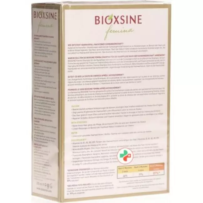 Bioxsine Для жінок трав&#39;яний шампунь від випадіння волосся 300 мл