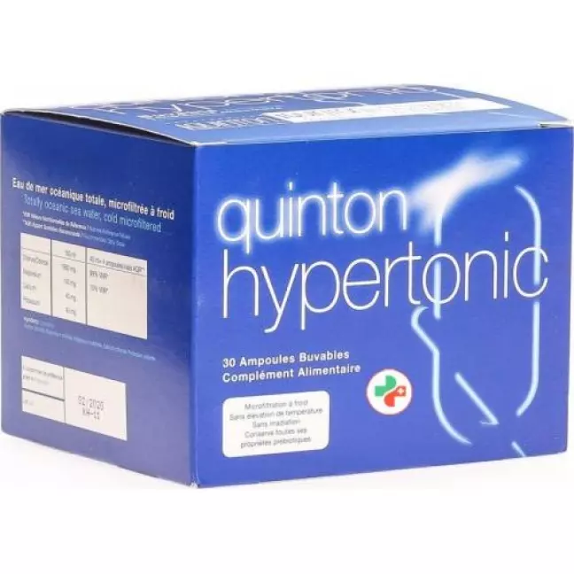 Quinton Hypertonic 21г/л питний амп. 30 шт