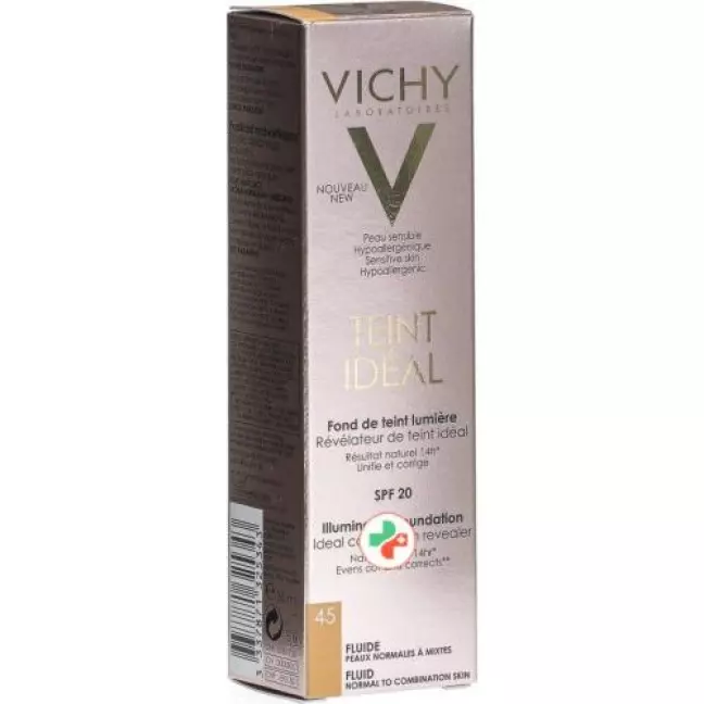 Vichy Teint Ideal Fluid 30мол 45 Honey