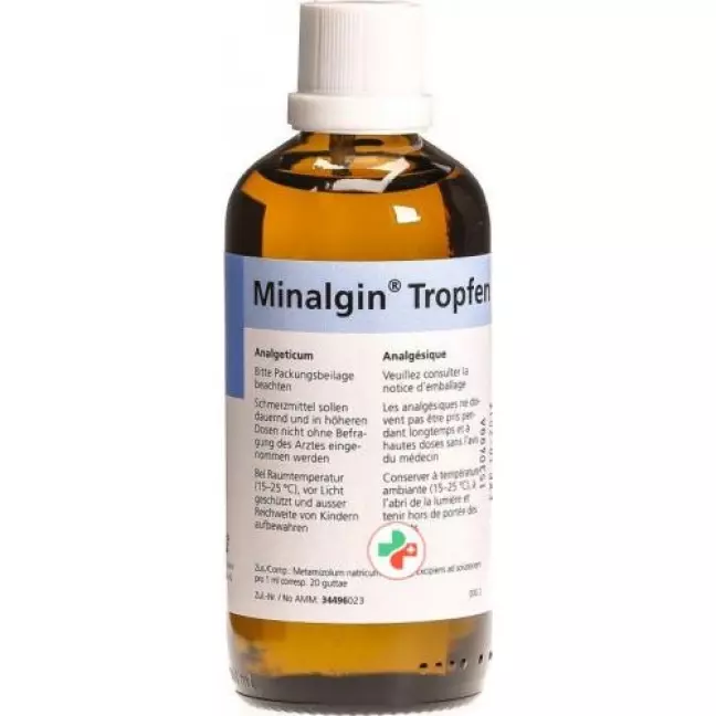 Minalgin 0.5 g/ml 100 ml Tropfen Minalgin 0.5 g/ml 100 ml Tropfen