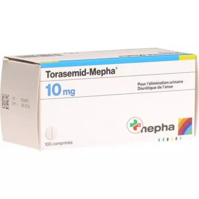 Торасемид Мефа 10 мг 100 таблеток