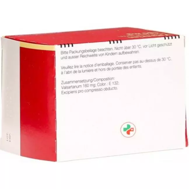 Valsartan Helvepharm Filmtabl 160 мг 98 шт Valsartan Helvepharm Filmtabl 160 мг 98 шт