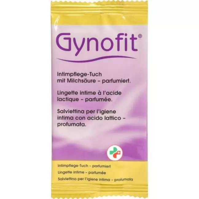 Ароматизована серветка для інтимного догляду Gynofit 12 шт Ароматизована серветка для інтимного догляду Gynofit 12 шт