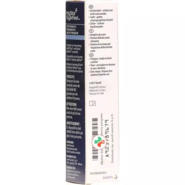 Mystar Sylkfeel Stechhilfe Mystar Sylkfeel Stechhilfe