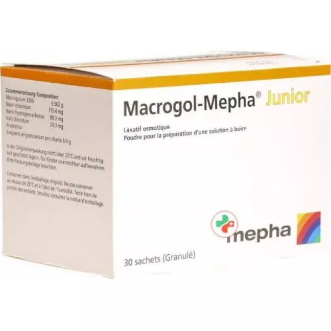 Macrogol Mepha Junior 30 Beutel Macrogol Mepha Junior 30 Beutel