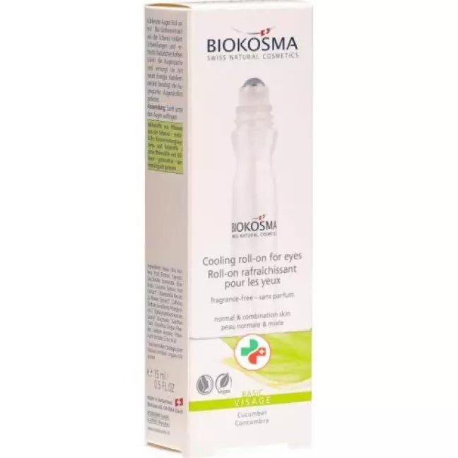 Biokosma Basic охолоджуючий рол-он для очей 15 мл