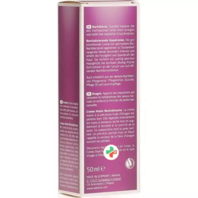 Відновлюючий крем для рук Weleda Evening Primrose Tb 50 мл