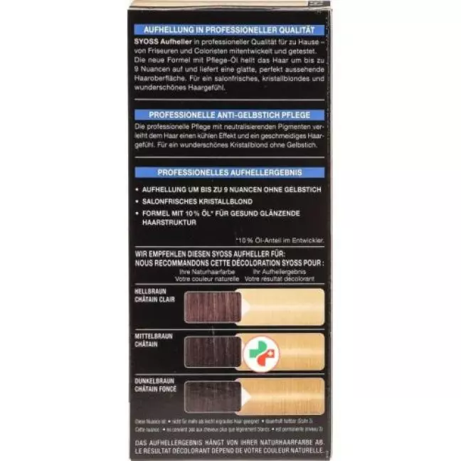Syoss Color Lightener 13-0 Ultra Intense Syoss Color Lightener 13-0 Ultra Intense