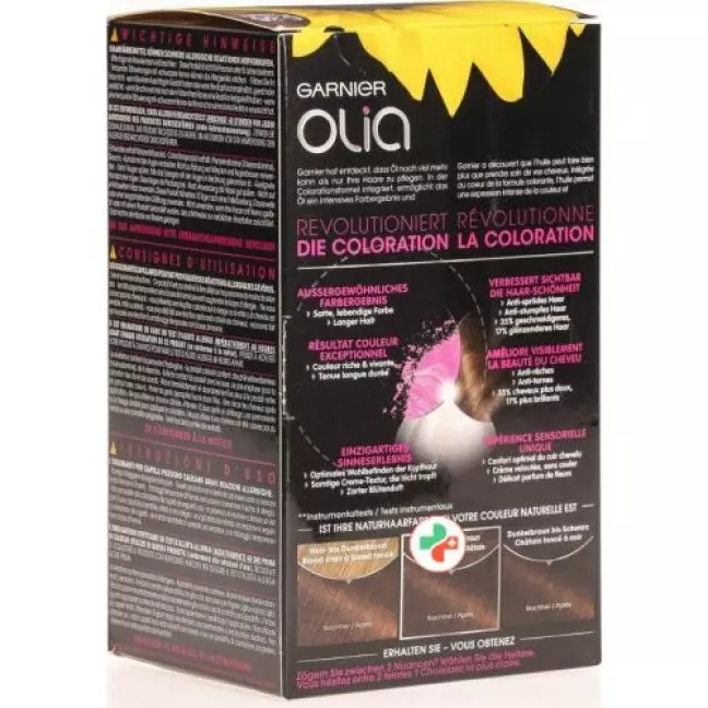 Фарба для волосся Olia 5.35 Intense Brown Chocolate Фарба для волосся Olia 5.35 Intense Brown Chocolate