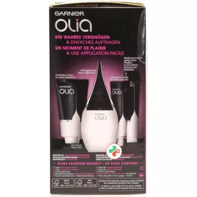 Фарба для волосся Olia 5.35 Intense Brown Chocolate Фарба для волосся Olia 5.35 Intense Brown Chocolate
