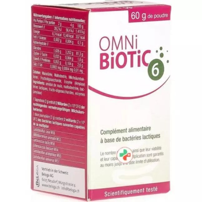 OMNi-BiOTiC 6 Plv 60 г OMNi-BiOTiC 6 Plv 60 г