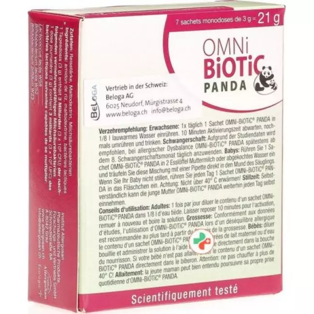 OMNi-BiOTiC Panda 7 пакетиків 3г OMNi-BiOTiC Panda 7 пакетиків 3г