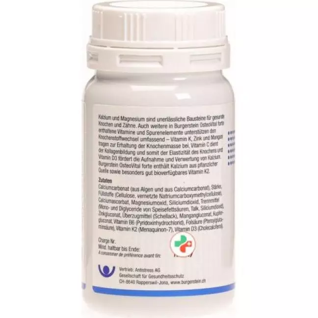 Burgerstein OsteoVital forte Tabl Ds 180 шт Burgerstein OsteoVital forte Tabl Ds 180 шт