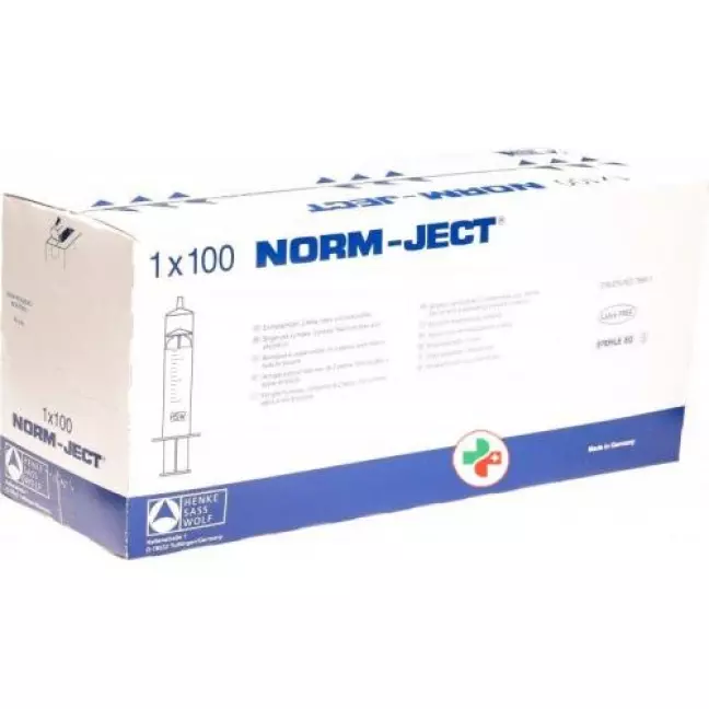 Hsw Spritze Norm-Ject 20мл 2-teilig Zentrisch 100 штук Hsw Spritze Norm-Ject 20мл 2-teilig Zentrisch 100 штук