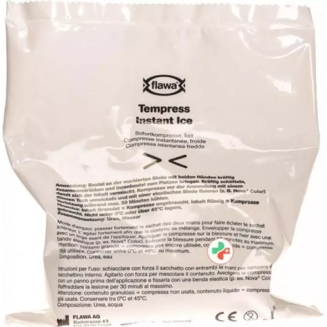 Миттєвий холодний компрес Flawa Temptress Instant Ice 15x21см Миттєвий холодний компрес Flawa Temptress Instant Ice 15x21см