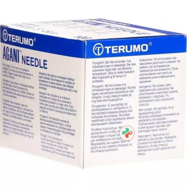 Одноразова канюля Terumo Agani 26G 0.45x23мм коричнева 100 шт.