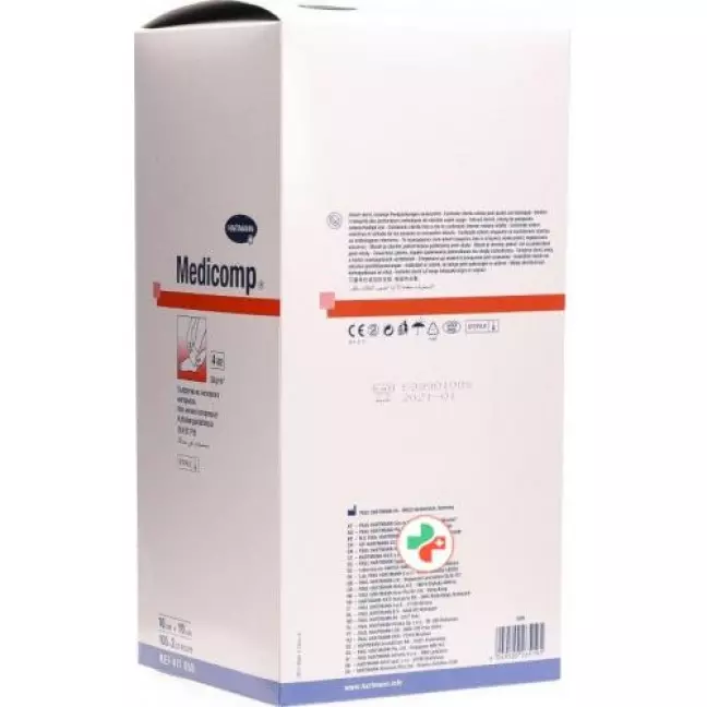 Medicomp Bl 4 відділення S30 10x10 стерильні 100 x 2 шт.