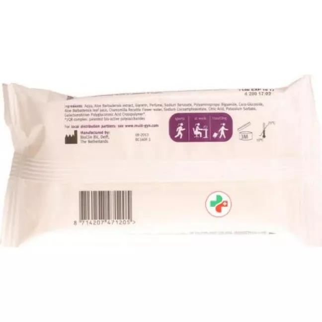 Серветки для інтимного догляду Multi-Gyn IntiFresh 12 шт Серветки для інтимного догляду Multi-Gyn IntiFresh 12 шт