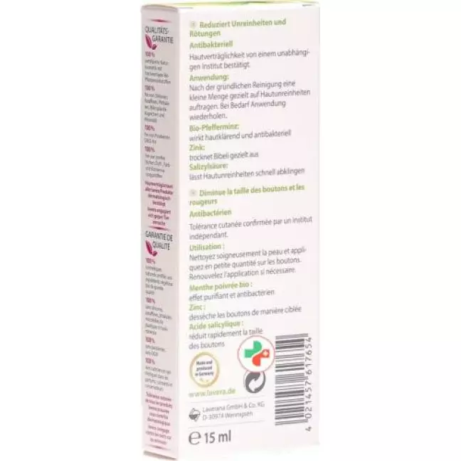Гель Lavera Anti-Spot Gel Mint 15 мл Гель Lavera Anti-Spot Gel Mint 15 мл