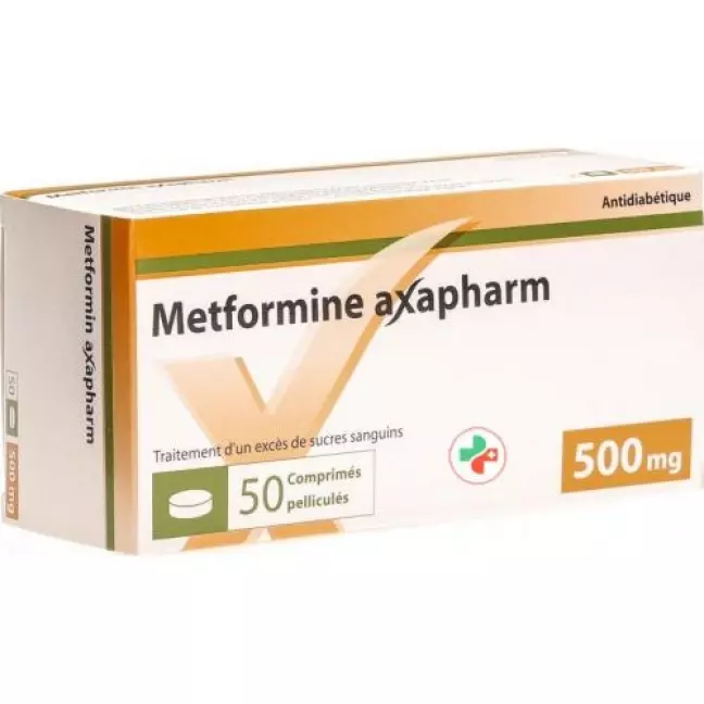 Метформін Аксафарм Filmtabl 500 мг 50 шт Метформін Аксафарм Filmtabl 500 мг 50 шт