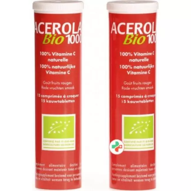 Acerola Bio 1000 жевательные таблетки 30 штук Acerola Bio 1000 жевательные таблетки 30 штук