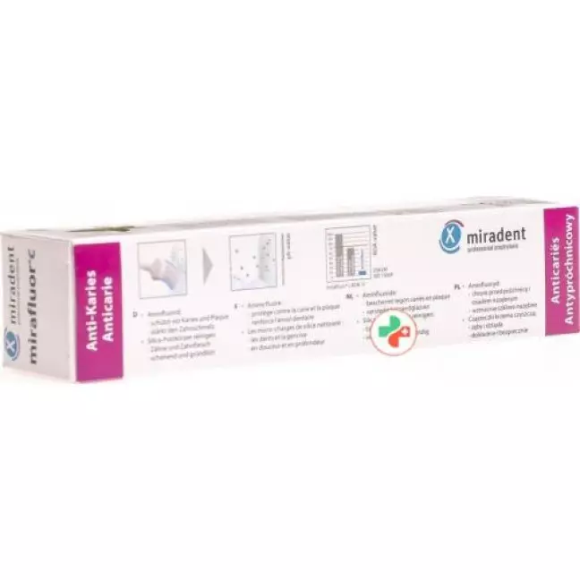 Miradent Mirafluor C Zahncreme Tube 100мл Miradent Mirafluor C Zahncreme Tube 100мл