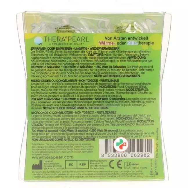 THERA PEARL Kids Heat and Cold Therapy Ribbit THERA PEARL Kids Heat and Cold Therapy Ribbit