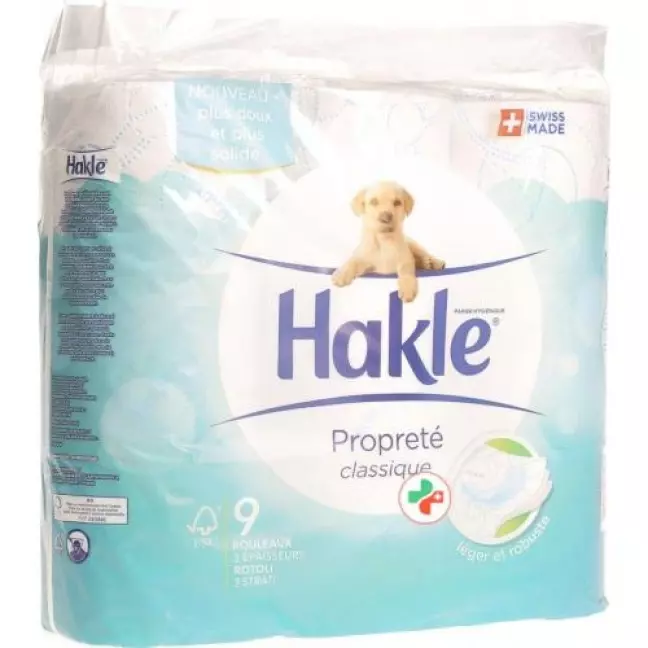 Hakle Klassische Sauberkeit Blau FSC 9 штук Hakle Klassische Sauberkeit Blau FSC 9 штук