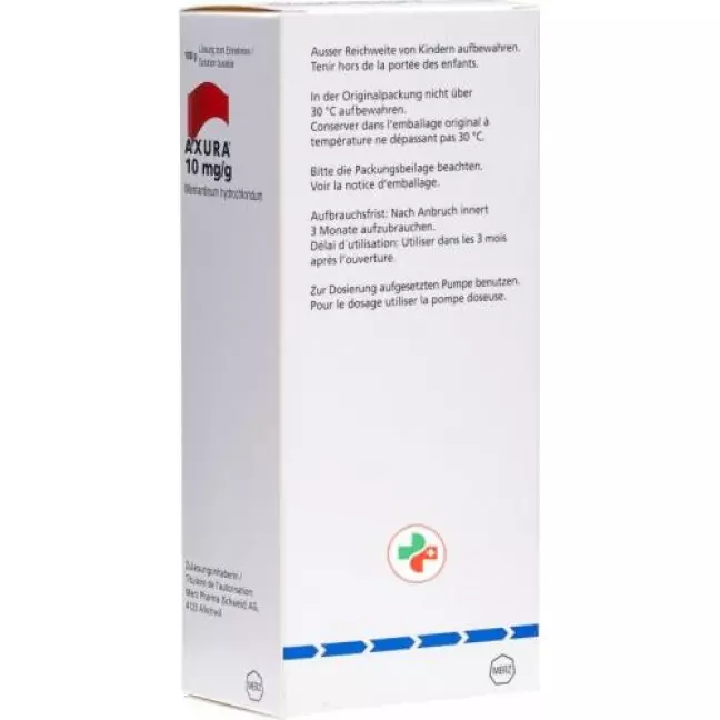 Axura Lös 10 мг/г з дозуючим насосом Fl 100 г