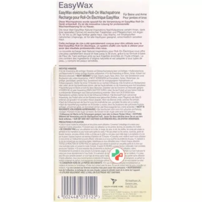 Віск Veet EasyWax заправний картридж Sensitive natural 50 мл